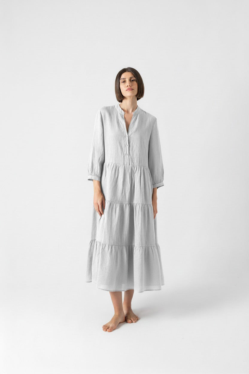 Altea Midi Dress Ice Luxmii