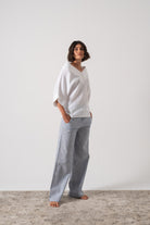 Architecture’s Linen Top White Luxmii