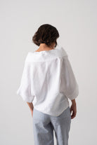 Architecture’s Linen Top White Luxmii