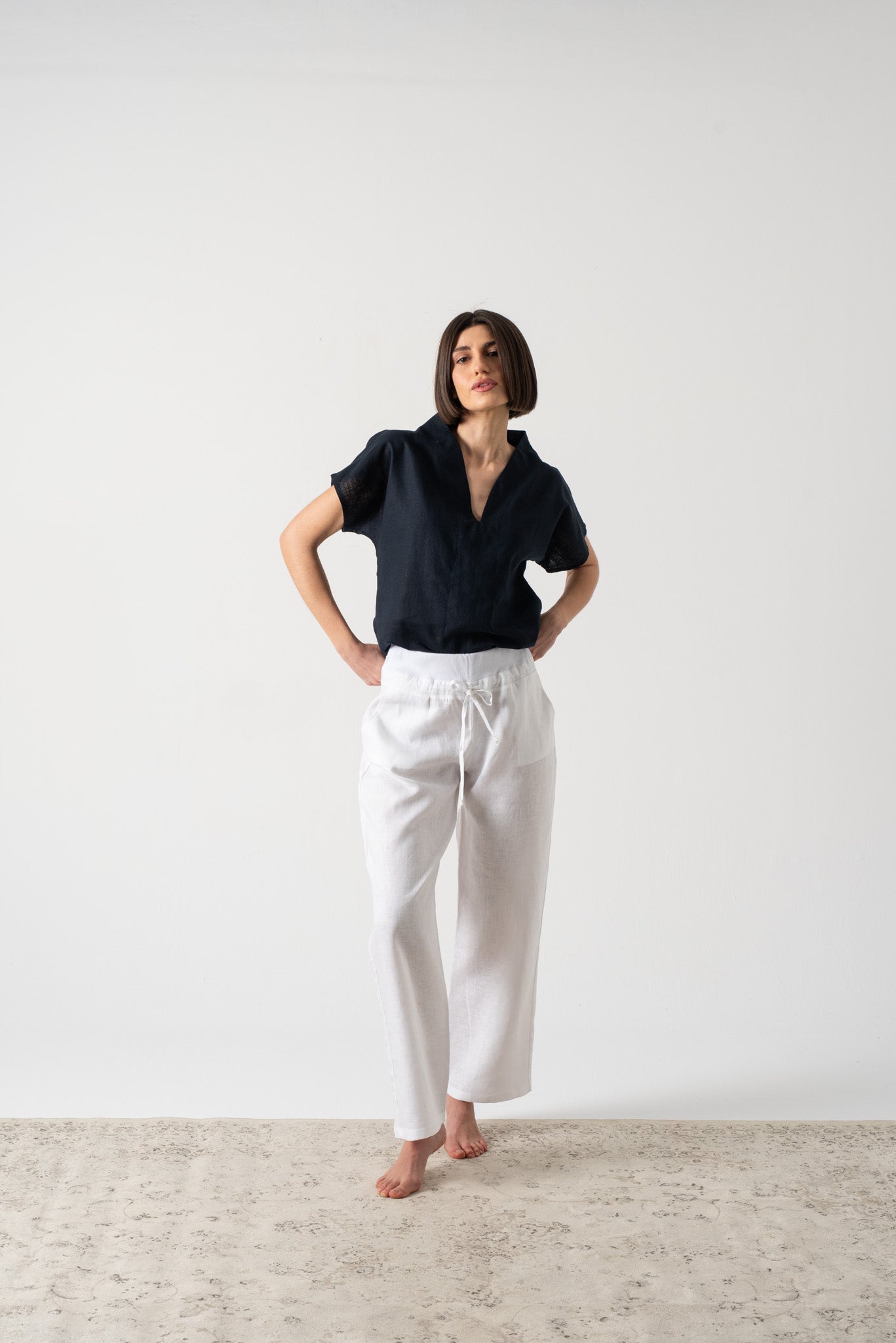 Collo Alto Top Navy Vol. II Luxmii