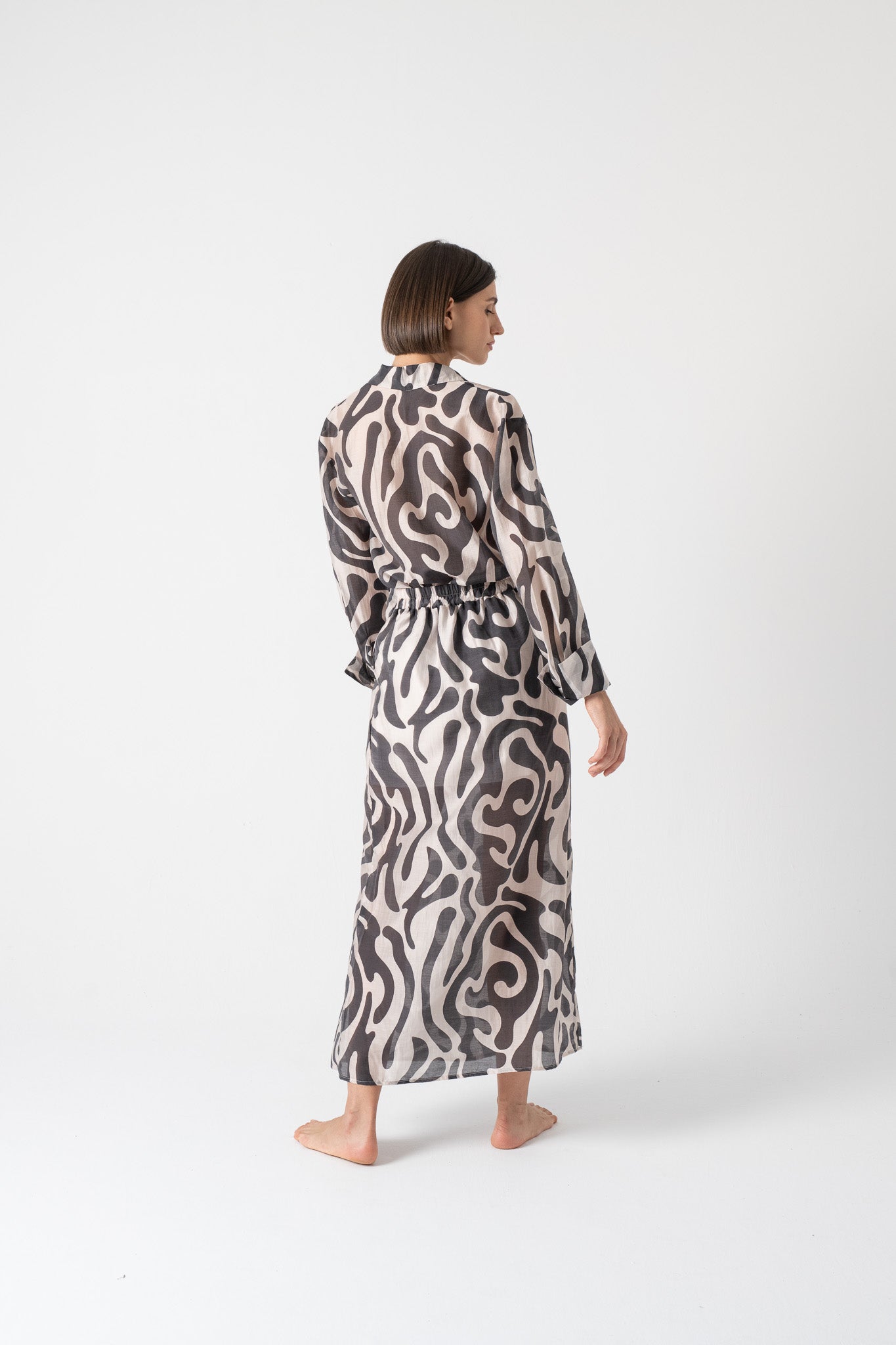 Delta Shirt Savannah Print Luxmii