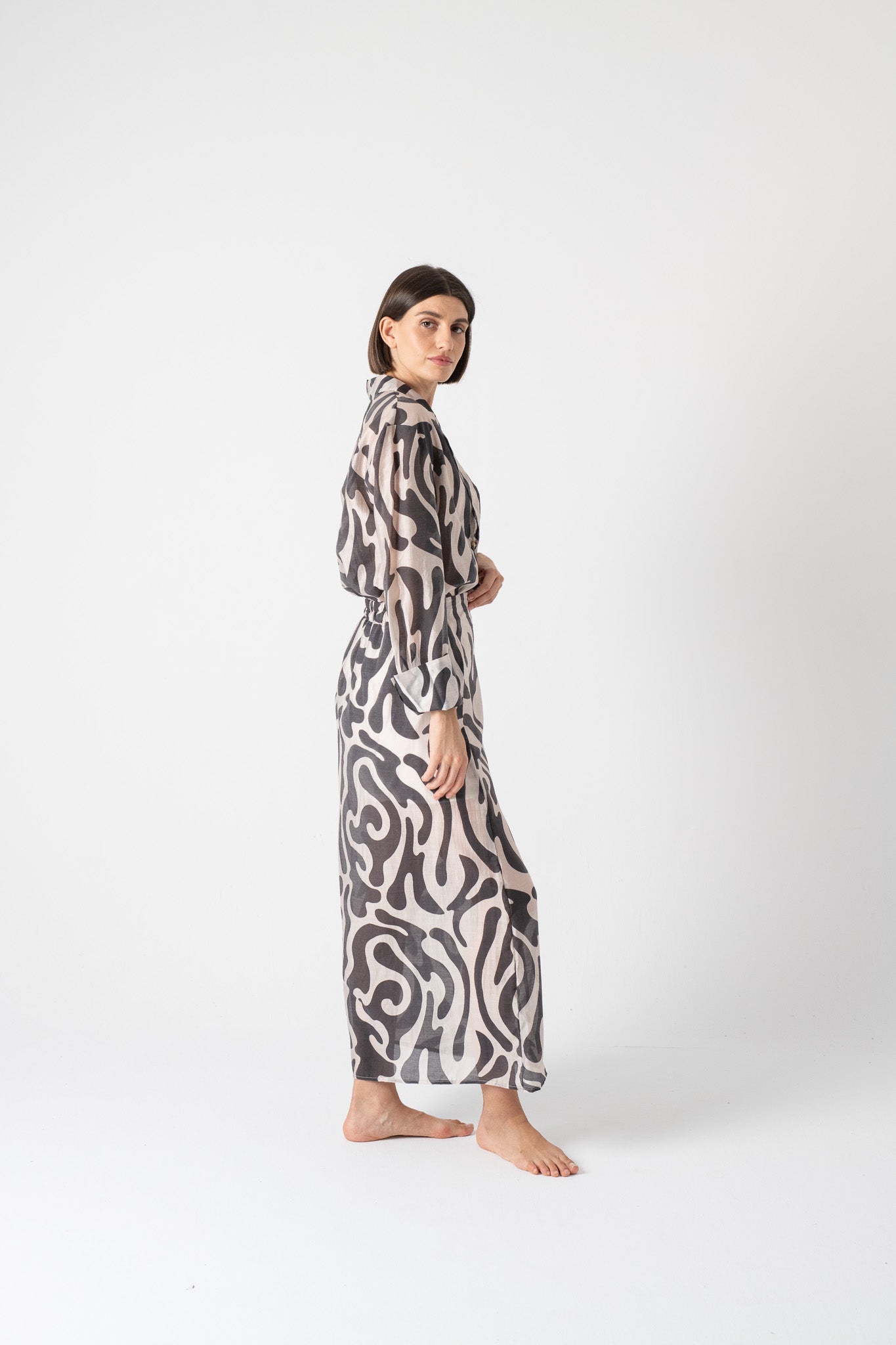 Delta Shirt Savannah Print Luxmii