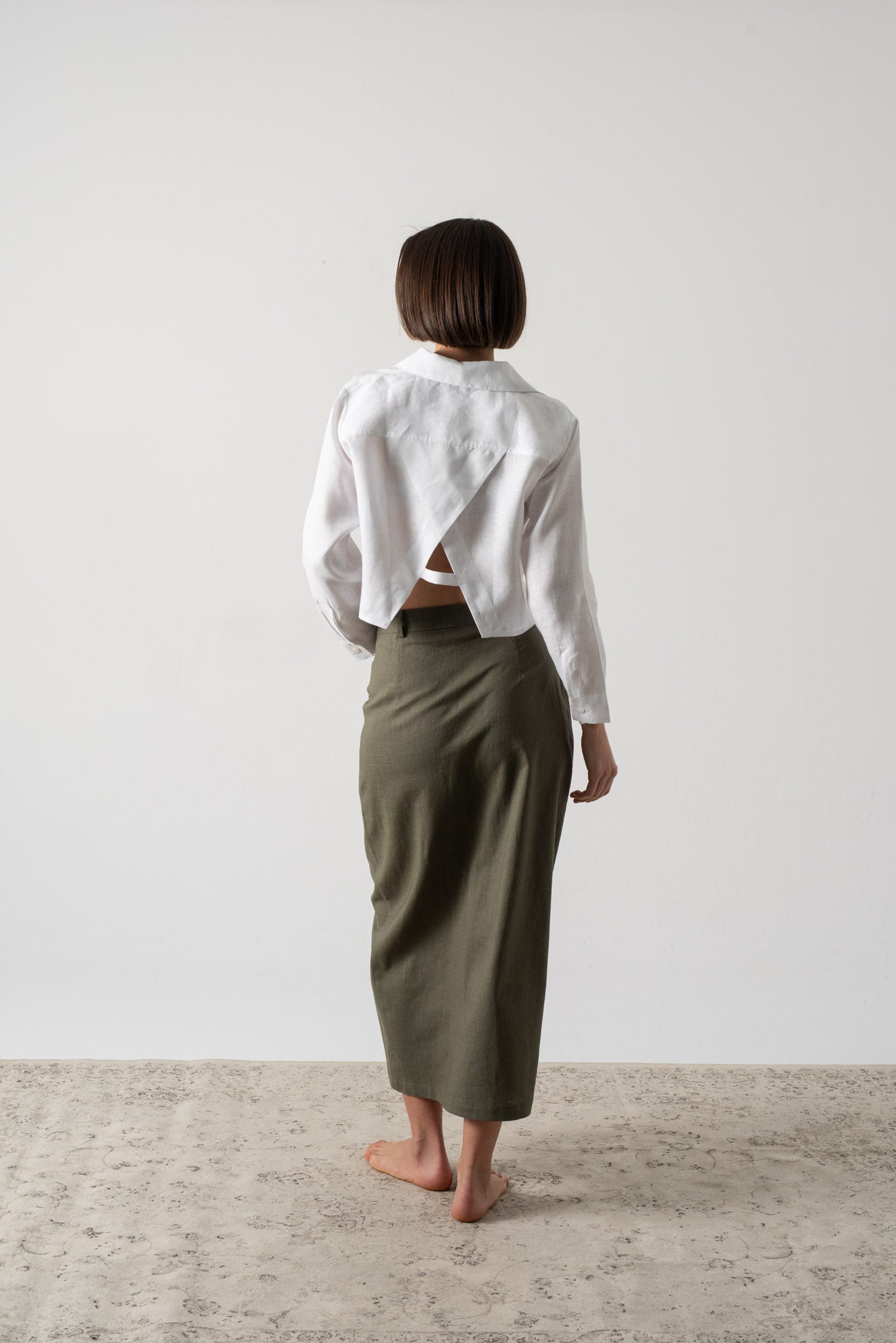 Ezara Shirt White Luxmii