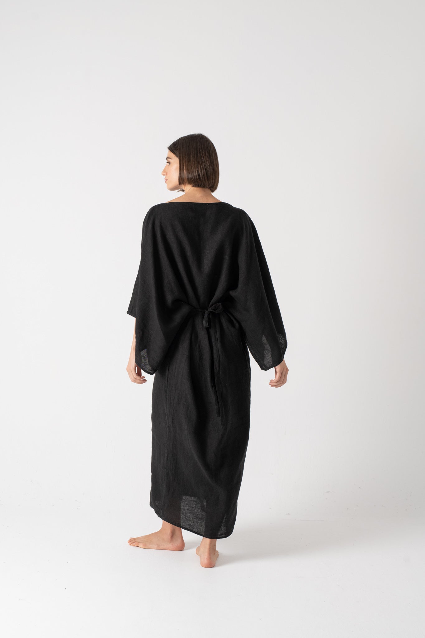Kimonos Black + Oatmeal Luxmii