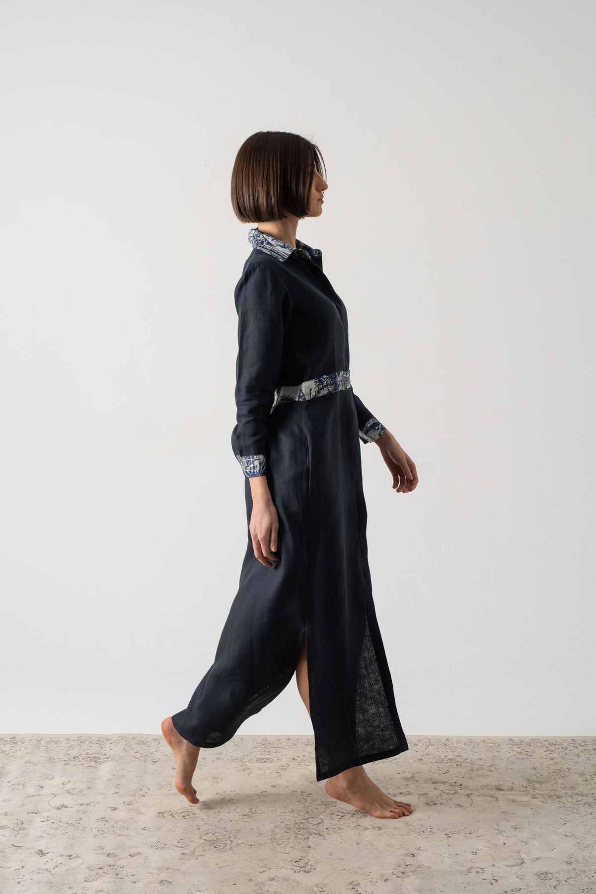 Mavi Maxi Dress Navy Luxmii