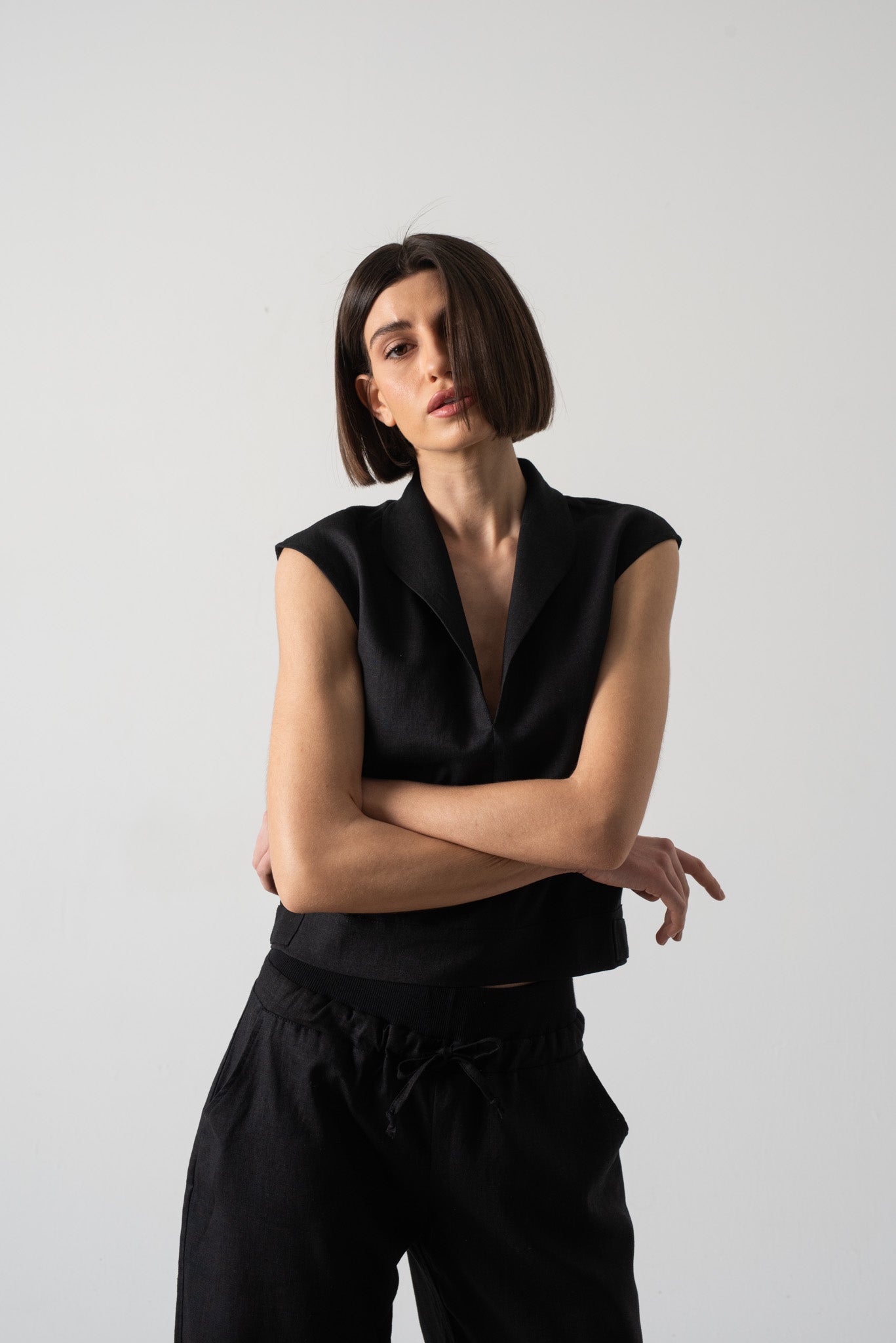 Nuvola Top Black Luxmii