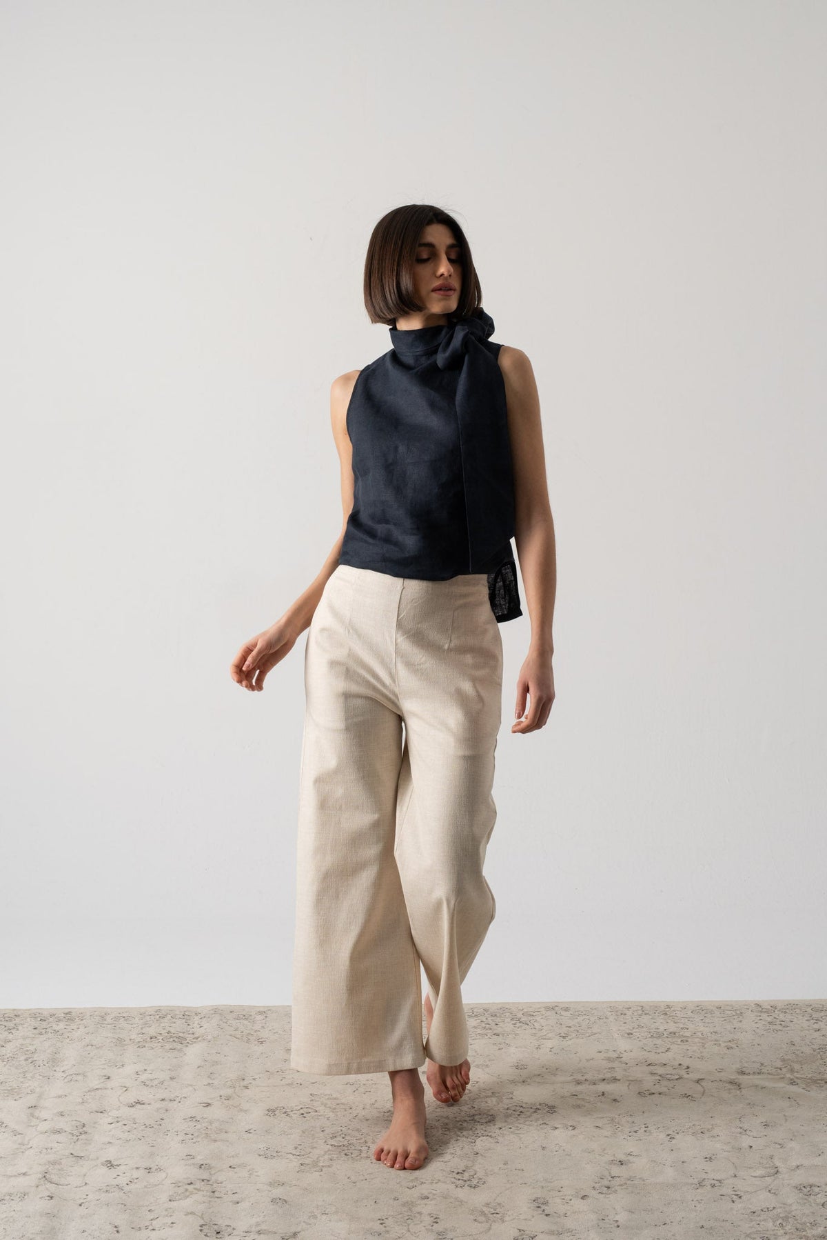 Solare Culotte Pant Natural Luxmii