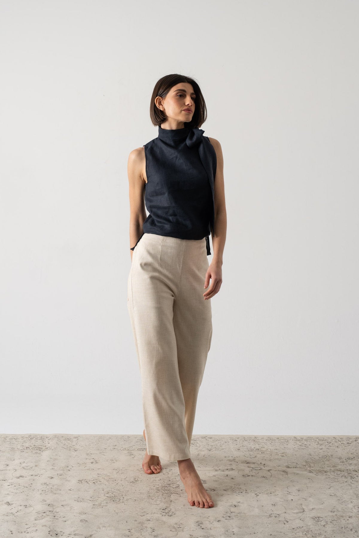 Solare Culotte Pant Natural Luxmii
