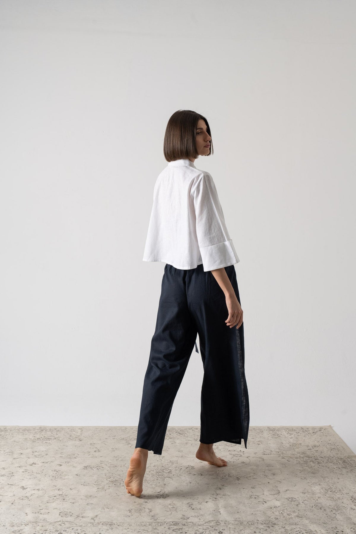 Beja Shirt Jacket White Luxmii