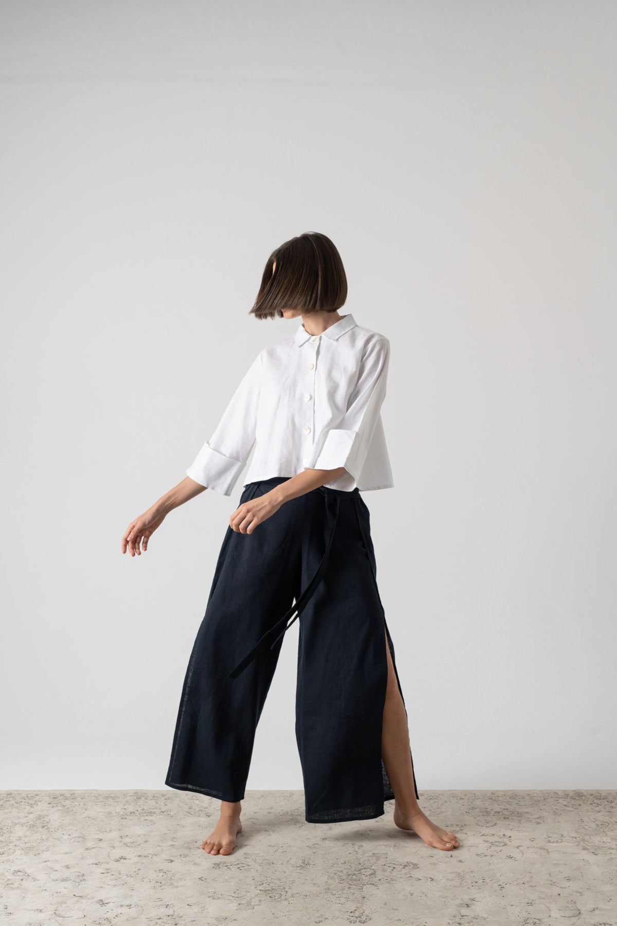Beja Shirt Jacket White Luxmii