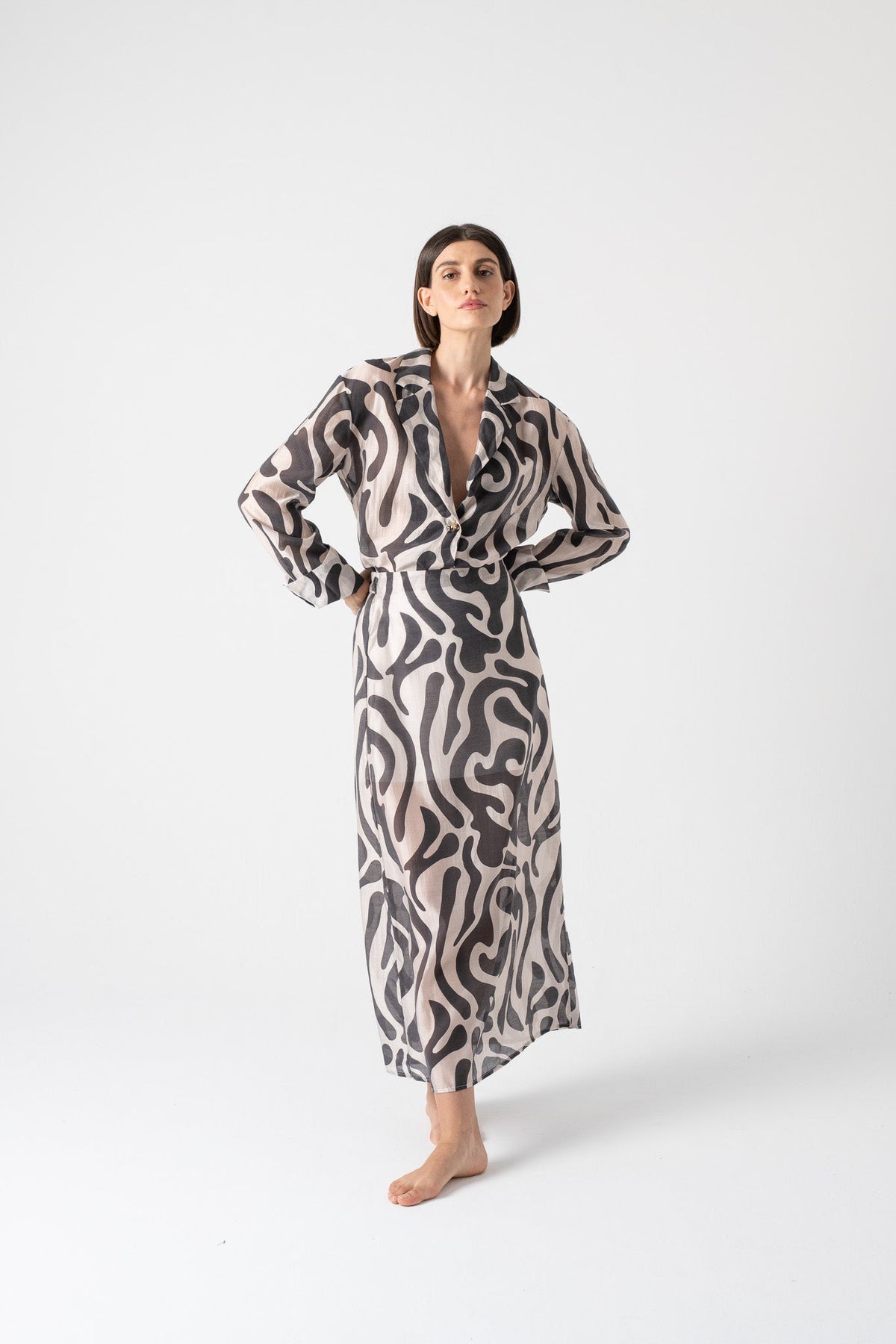 Delta Skirt Savannah Print Luxmii
