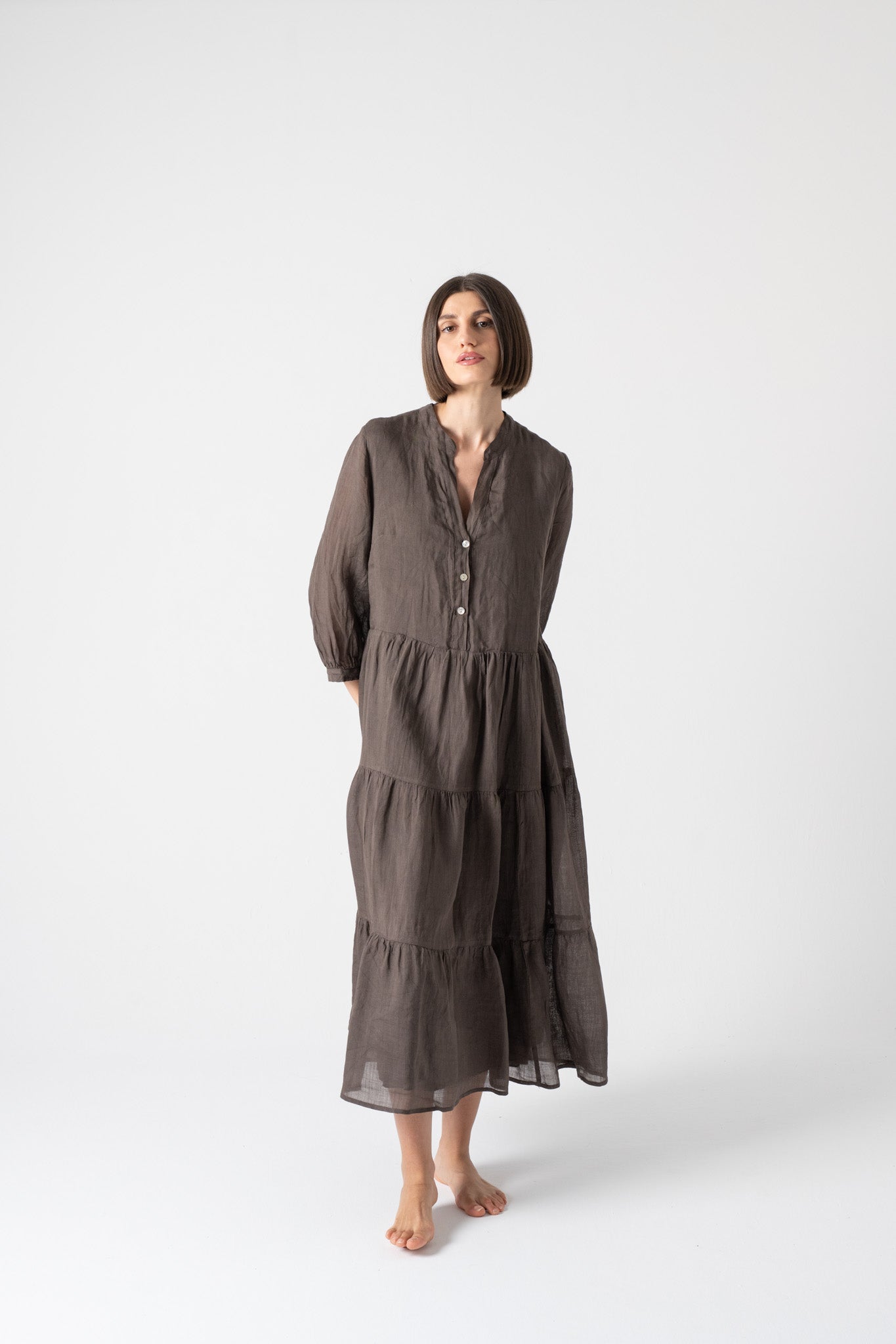 Dress 1 in Ramie Luxmii