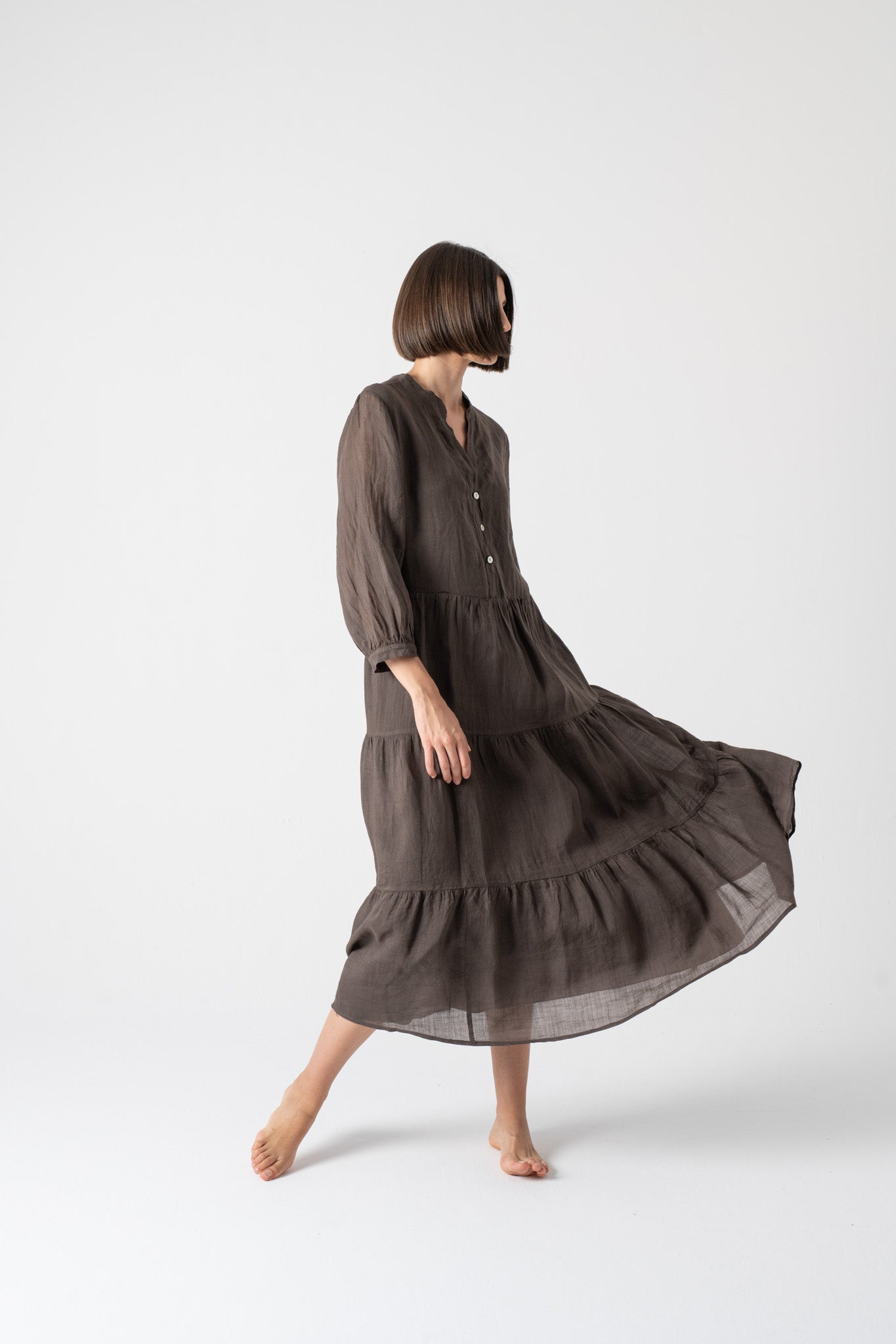 Dress 1 in Ramie Luxmii