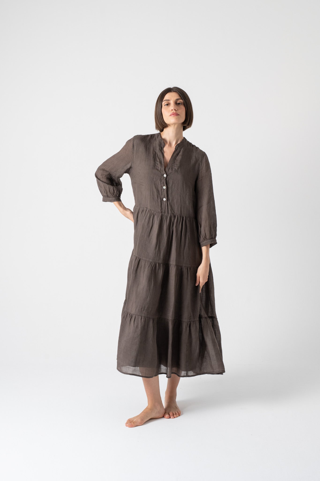 Dress 1 in Ramie Luxmii