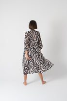 Dress 1 in Savannah print Luxmii