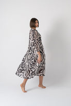 Dress 1 in Savannah print Luxmii