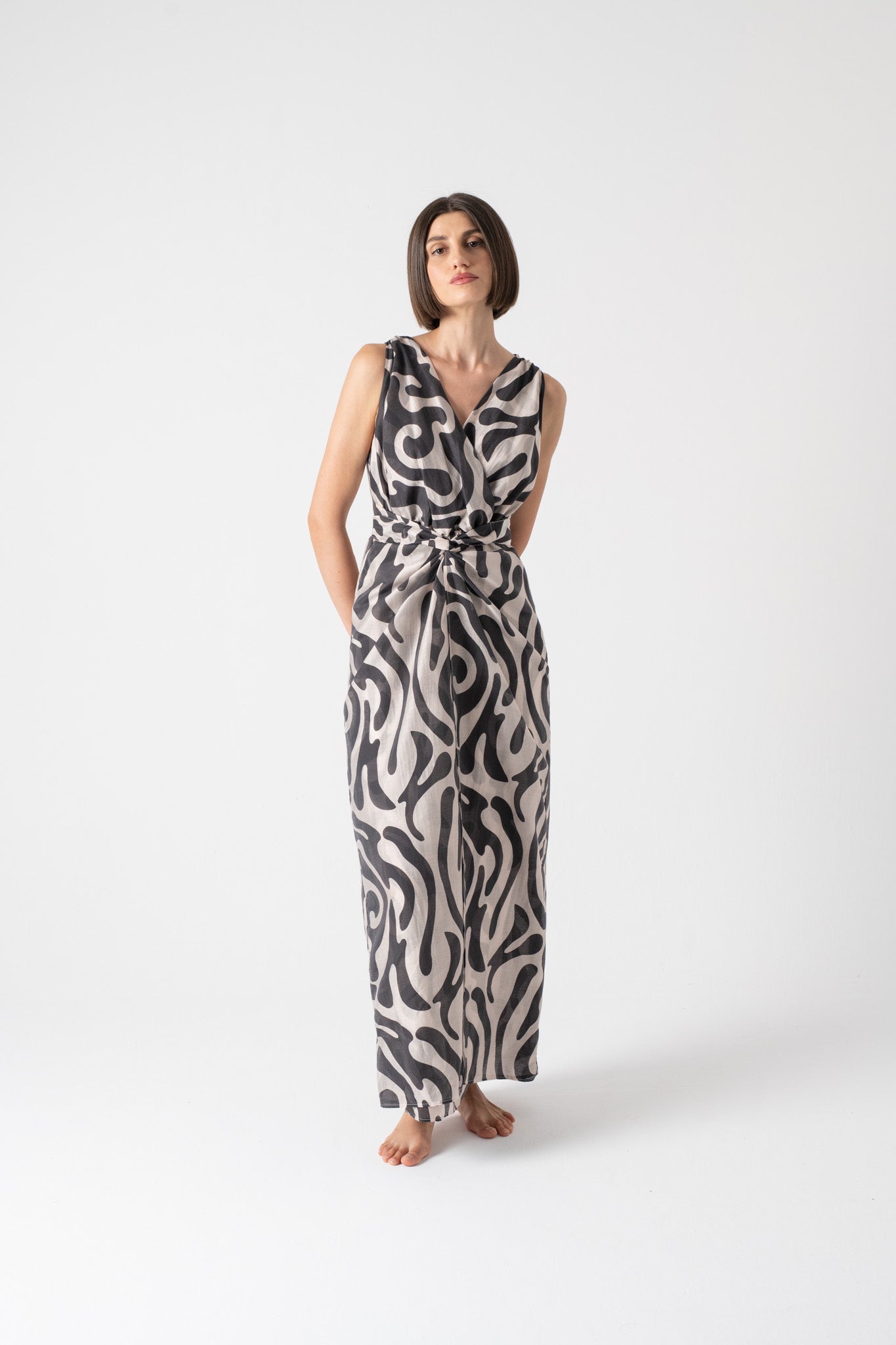 Dress 3 in Savannah print Luxmii