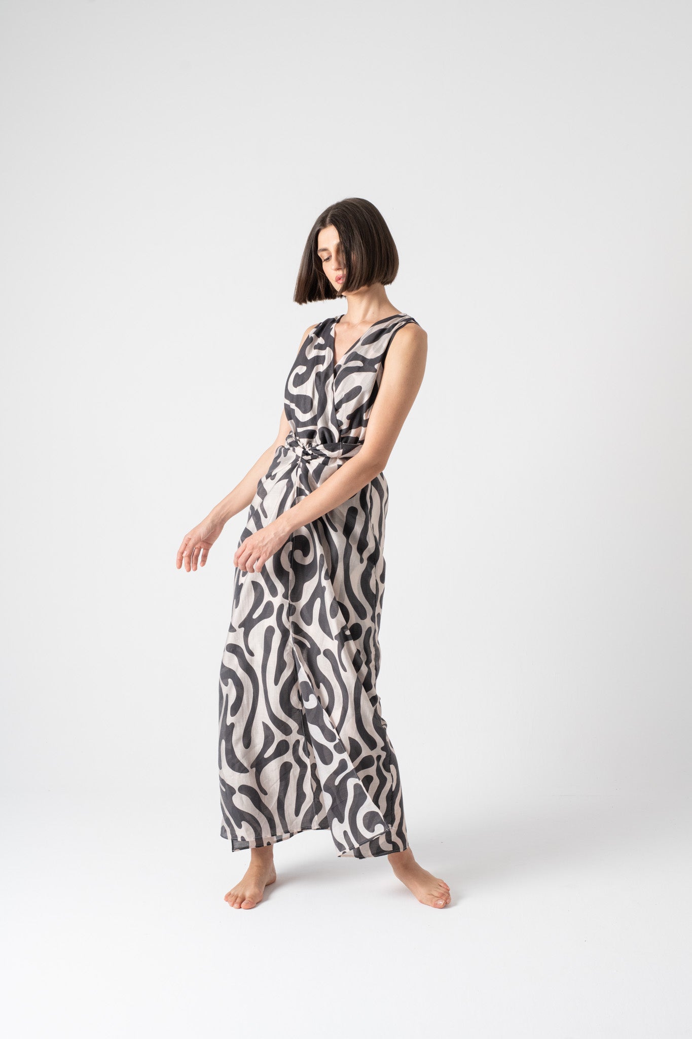 Dress 3 in Savannah print Luxmii