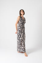 Dress 3 in Savannah print Luxmii