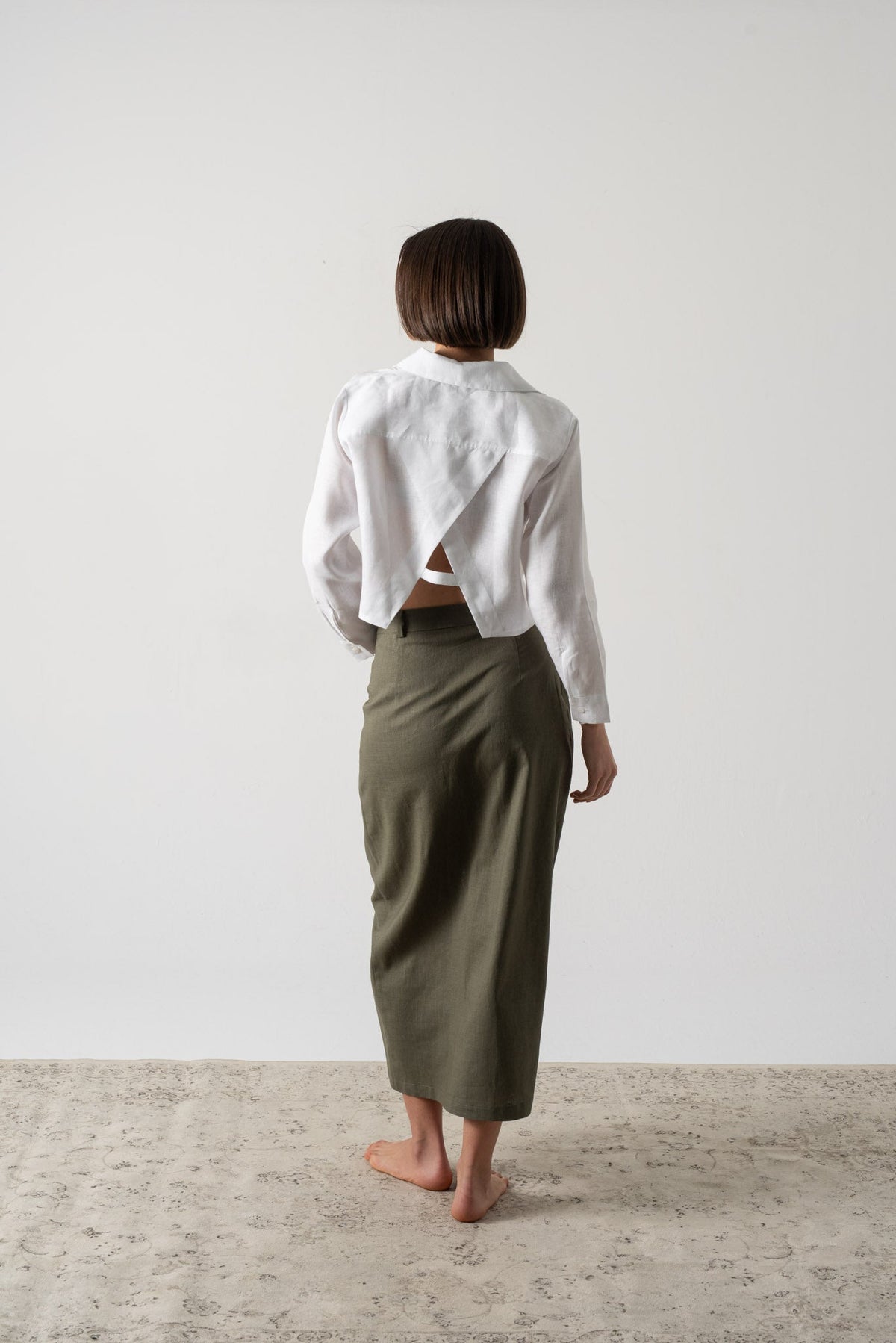 Ezara Shirt White Luxmii