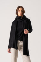 Fluire Cashmere Wrap Black Luxmii