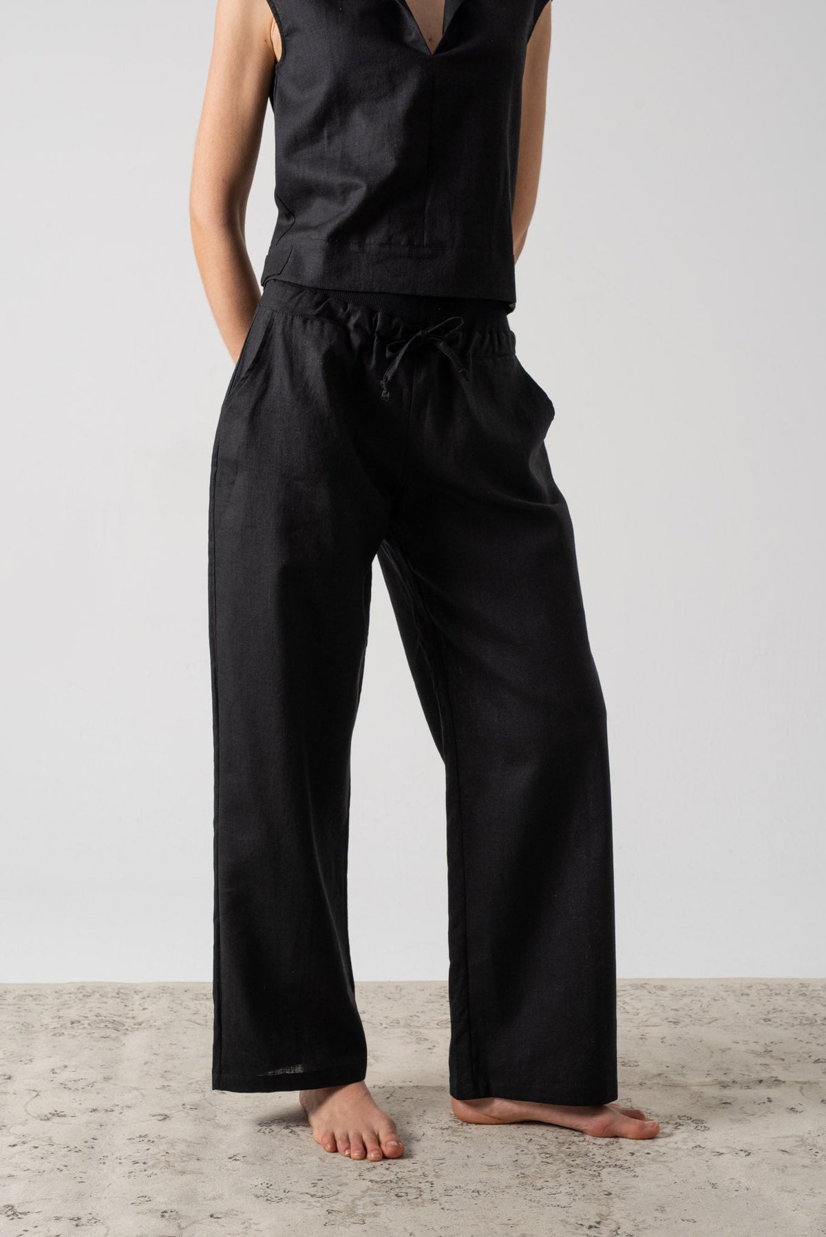 Giorno Pant Black Luxmii