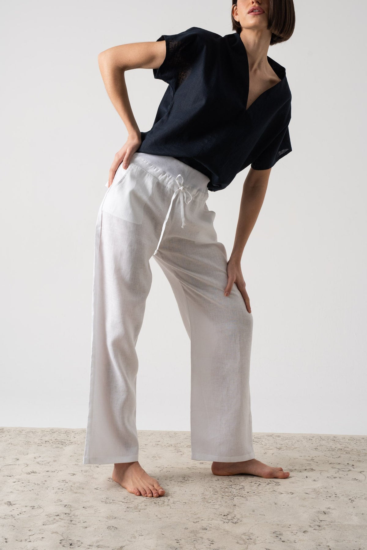 Giorno Pant White Luxmii