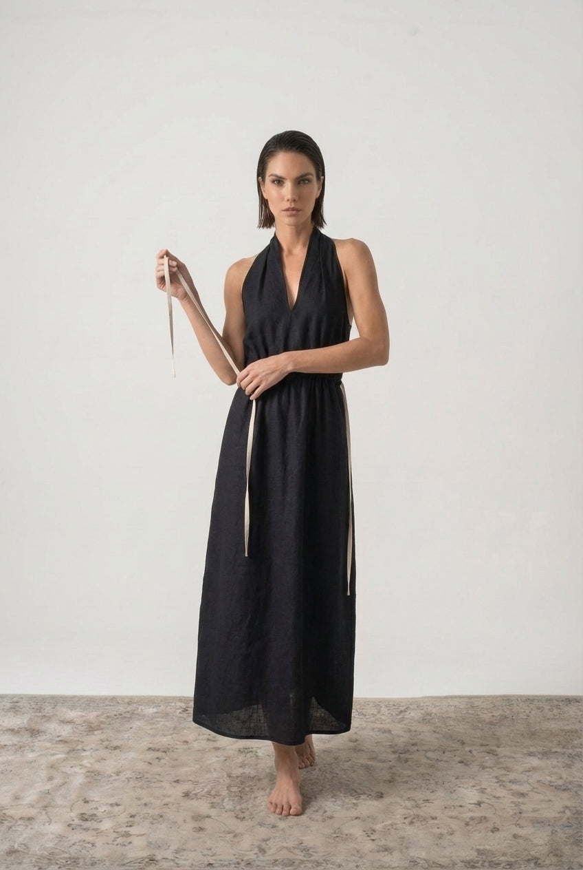 Giuseppe Maxi Dress Black Luxmii