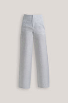 Hanne Linen Trouser French Blue Stripe Luxmii