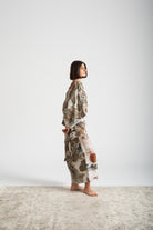 Kimonos Dress Minhwa Print Luxmii