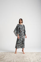 Kimonos Dress Najeon Print Luxmii
