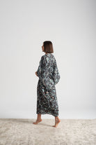 Kimonos Dress Najeon Print Luxmii