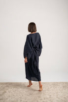 Kimonos Dress Navy Luxmii