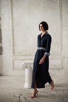 Mavi Maxi Dress Navy Luxmii