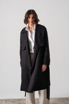 Pluie Linen Trench Coat Luxmii