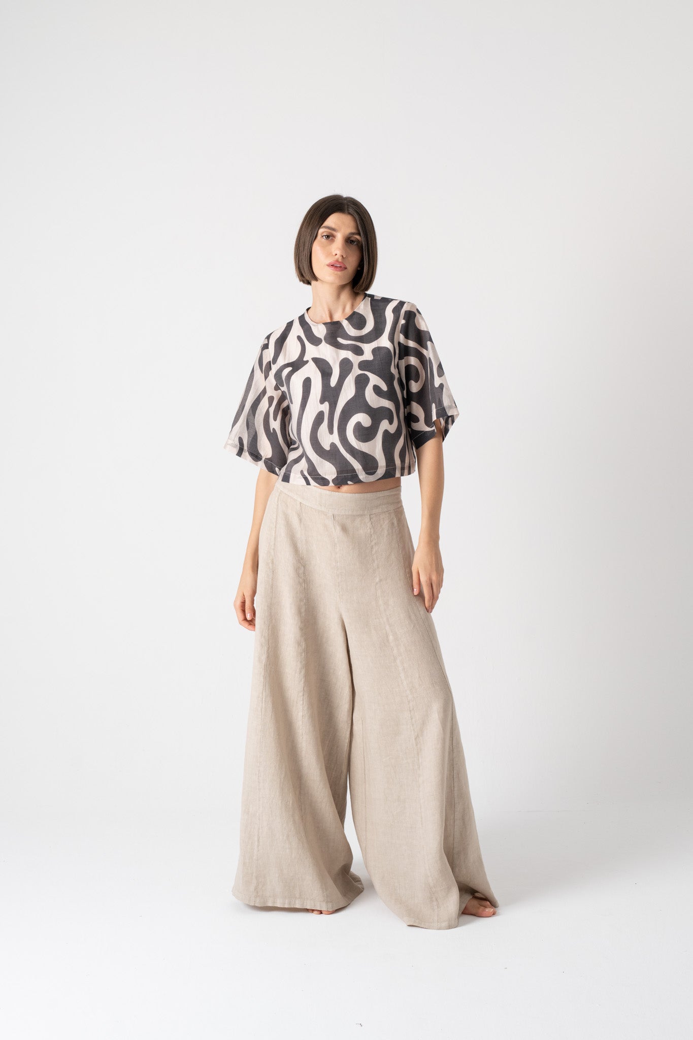 Tee in Savannah print Luxmii