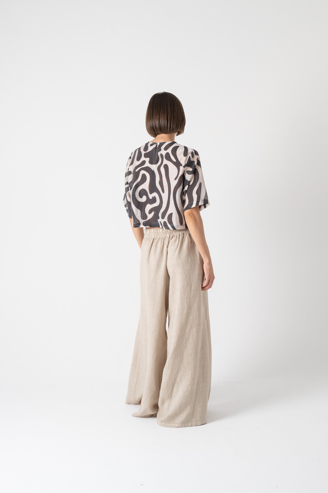 Tee in Savannah print Luxmii
