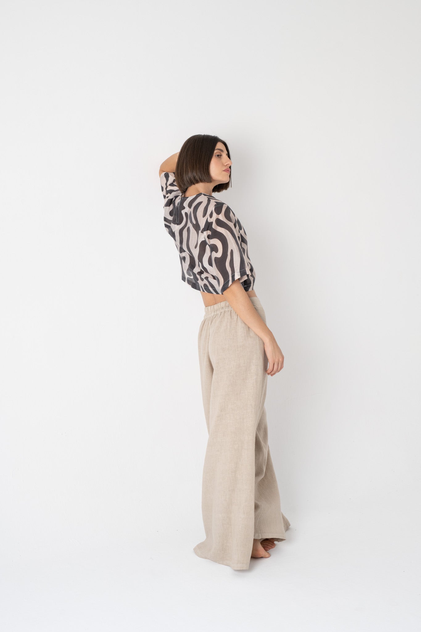 Tee in Savannah print Luxmii