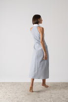 Tuxedo Dress French Stripe Luxmii