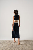 Zado Dress Navy Luxmii