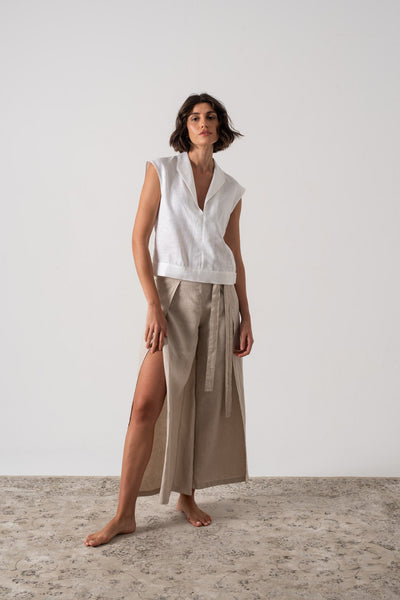 Zakai-Linen-Wrap-Pant-Oatmeal- Zakai-Linen-Wrap-Pant-Oatmeal-